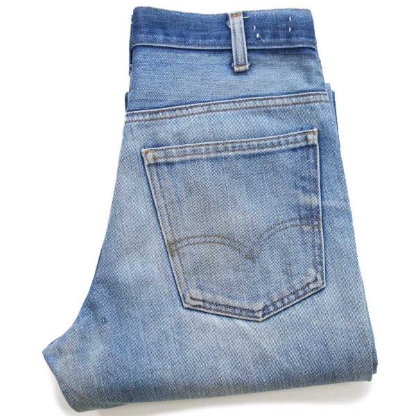 Levi's（リーバイス） 70s USA製 646 デニムパンツ ヒゲ W32 L31