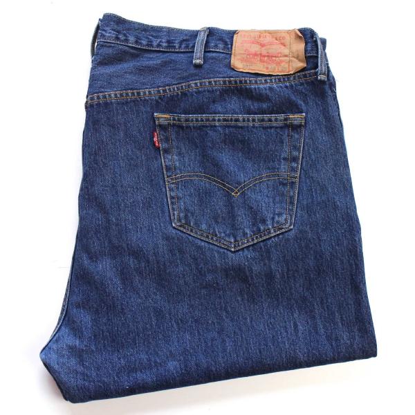 Levi'sリーバイス 501 デニムパンツ W48 L29★SDP4619 特大 ジーンズ ストレート 濃紺 オーバーサイズ ビッグサイズ