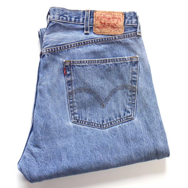 00s メキシコ製 Levi'sリーバイス 501 ダメージ デニムパンツ W40 L34★SDP4625 オールド ジーンズ ストレート クラッシュ ビッグサイズ