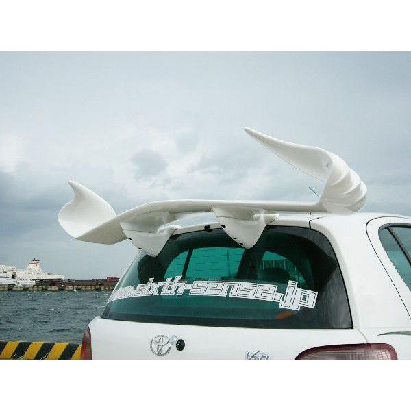 ヴィッツ 3Dリアウイング 【シックスセンス ヤフーショップ