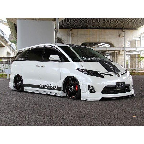 50エスティマ アエラス中期用 ハーフエアロ3点セット FRP未塗装