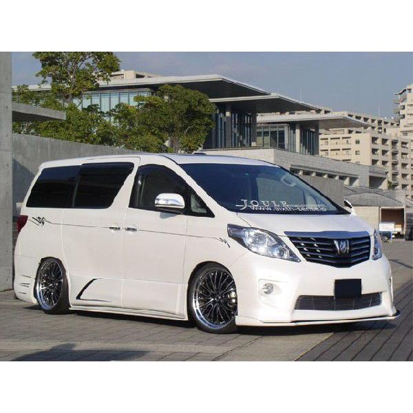 20アルファード前期 Sグレード サイドステップ＆リアドアパネルセット  