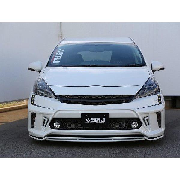 40プリウスα ジュールフロントバンパースポイラー＋リップスポイラー2