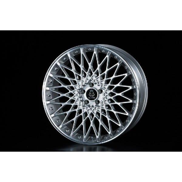 ジュール JM-20 アルミホイール 22インチ9.0J シルバー 【シックス 