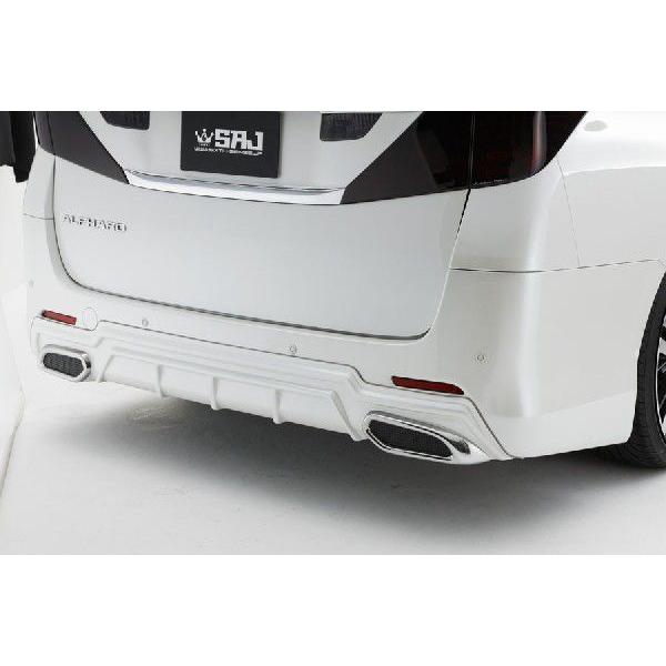 20アルファード前期 Sグレード用 ABS製エアロSEVEN リア