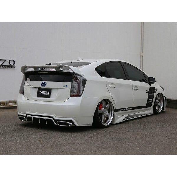 30プリウス 前期/後期 リアハーフスポイラーVer2 純正色塗装済み