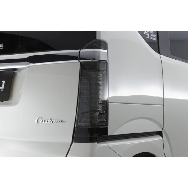 N‐BOXカスタム テールランプカバー ライトスモーク 【シックスセンス