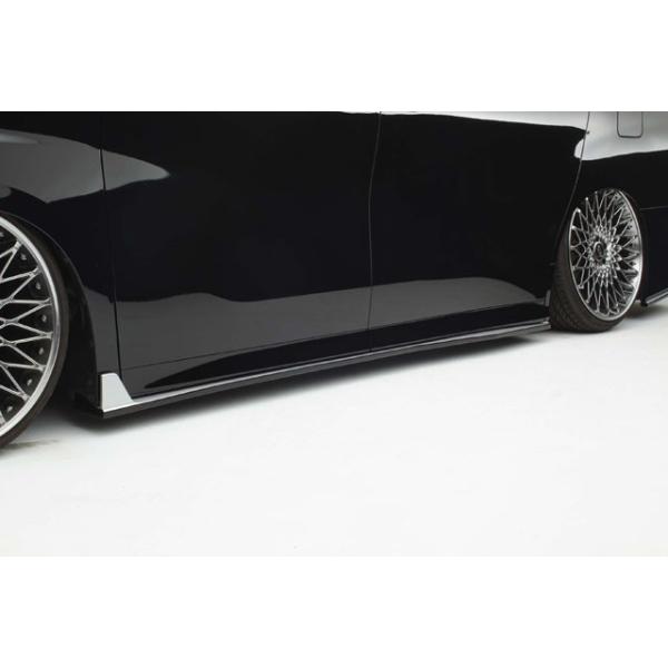 30ヴェルファイア前期 Zグレード サイドステップ 純正色単色塗装済み