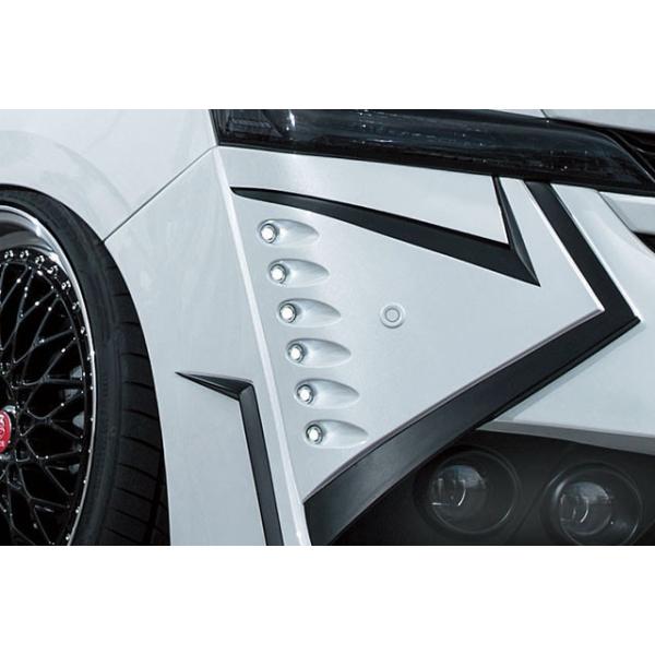 30ヴェルファイア前期 ジュールフロントバンパー専用LEDデイランプ（6