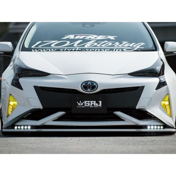50プリウス前期用 純正バンパー用ガーニッシュ(マットブラック 50プリウス前期用 純正バンパー用ガーニッシュ(マットブラック
