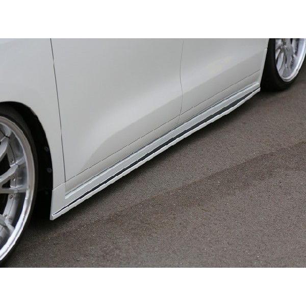 20系ヴェルファイア V/Xグレード サイドステップ FRP未塗装 【シックス