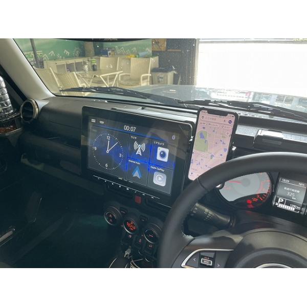 ジムニー JB64 アルパイン11型ディスプレイ用 スマホホルダー