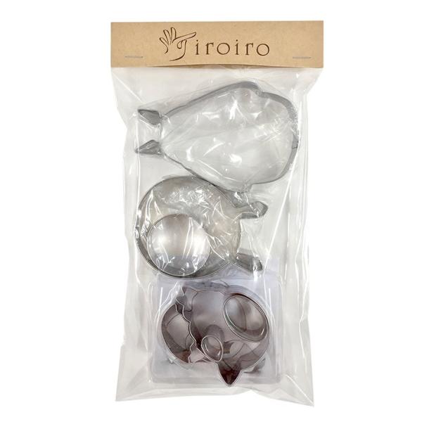 【送料無料】 トトロ クッキー型 クッキーカッター 金型 トトロ型 モールド 3種 セット / となりのトトロ キャラクター型 クッキーモールド