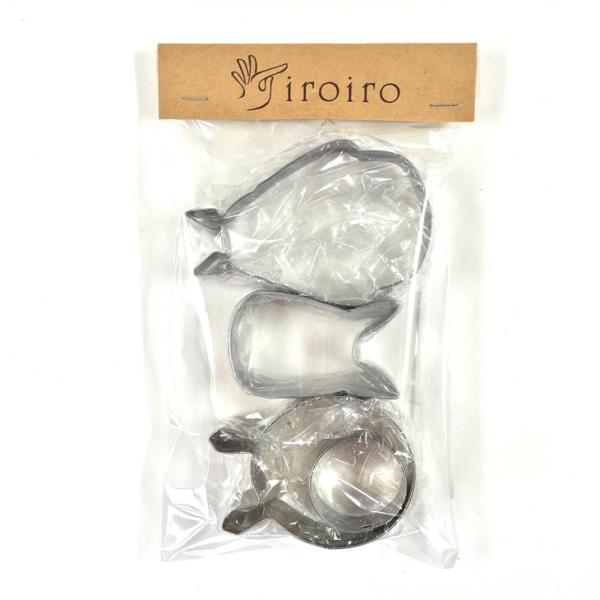 【送料無料】 トトロ クッキー型 クッキーカッター 金型 トトロ型 猫バス モールド 3種 セット となりのトトロ キャラクター型 クッキーモールド