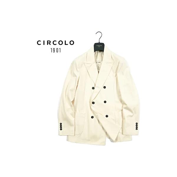 CIRCOLO 1901　チルコロ　テーラード　ジャージージャケット　ストレッチ CIRCOLO 1901（チルコロ 1901） チルコロ / ストレッチコットン