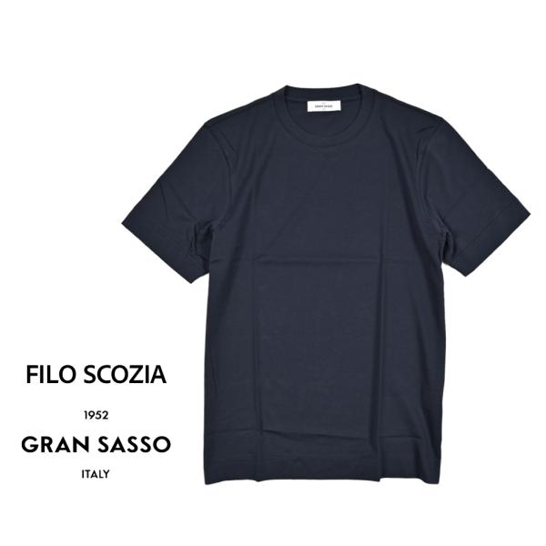 Gran Sasso GRAN SASSO グランサッソ / 半袖 Tシャツ クルー