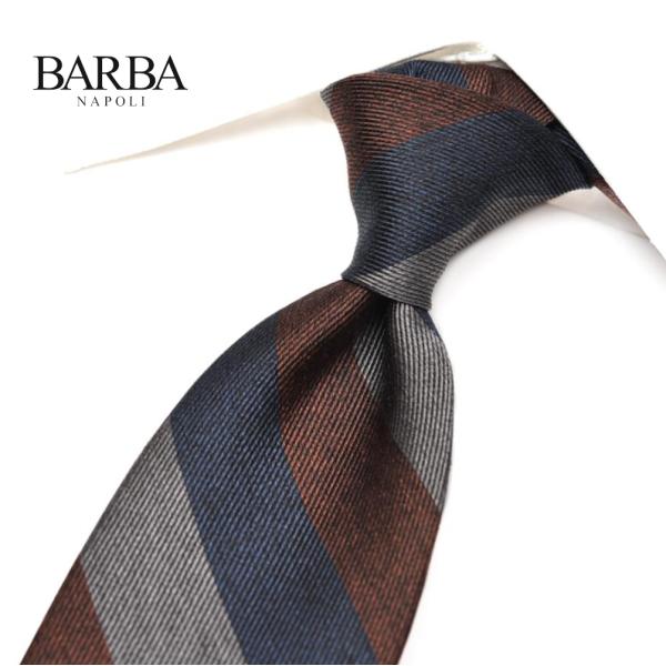 ブランド：BARBA / バルババルバ BARBA ネクタイ セッテピエゲ メンズ シルク 100% レジメンタル マルチカラー イタリア ブランド HAND MADE IN ITALY ビジネス ギフト プレゼント ラッピング無料 サイズ...