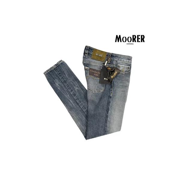 MOORER ムーレー / GIOTTO-DF301 デニムジーンズ コットン100% ブルー / セール