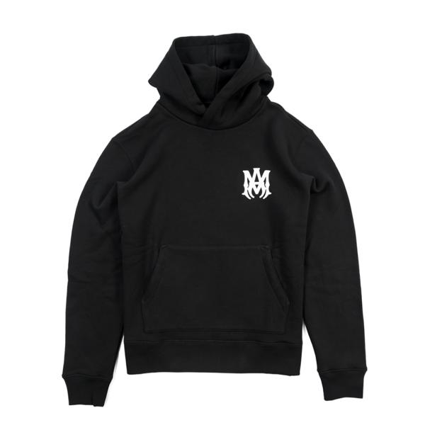 新品未着用 Amiri アミリ MA CORE ロゴ スウェットシャツ 黒S AMIRI（アミリ） アミリ / MA CORE LOGO HOODIE フーディー スウェット