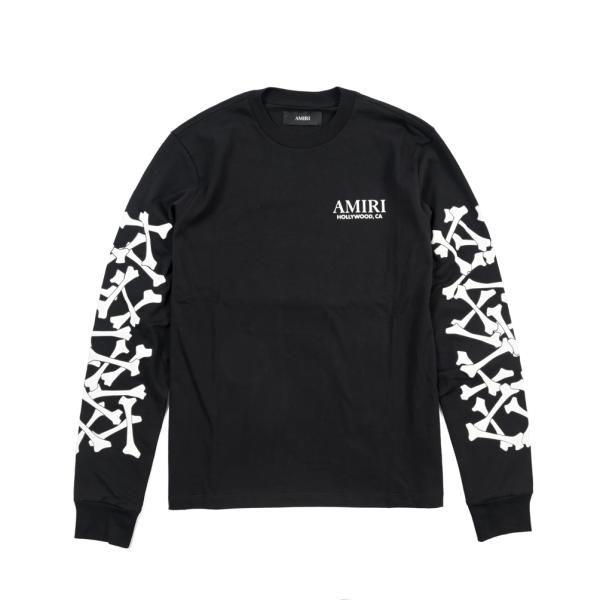 AMIRI（アミリ） アミリ / BONES STACKED LONG SLEEVE TEE 長袖 T