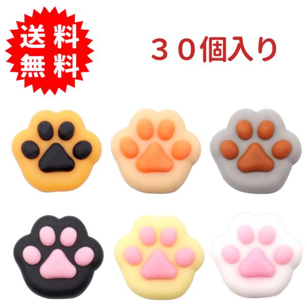 ぷにぷにミニミニ肉球スクイーズ 30個入り ストレス解消