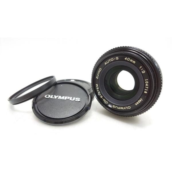 オリンパス 【中古】OLYMPUS OM-SYSTEM ZUIKO AUTO-S 40mm F2 オリンパス 【中古】OLYMPUS OM-SYSTEM ZUIKO AUTO-S 40mm F2