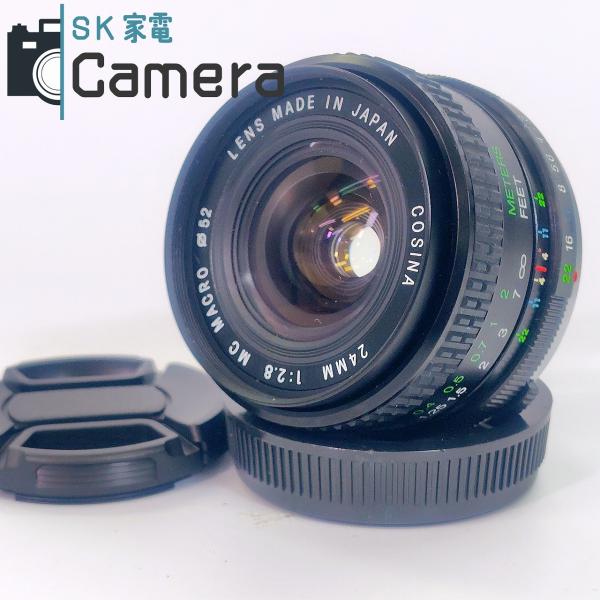 COSINA 24mm f/2.8 MC MACRO 美品 COSINA MC MACRO 24mm F2.8 オリンパス OMマウント コシナ 美品 : SK