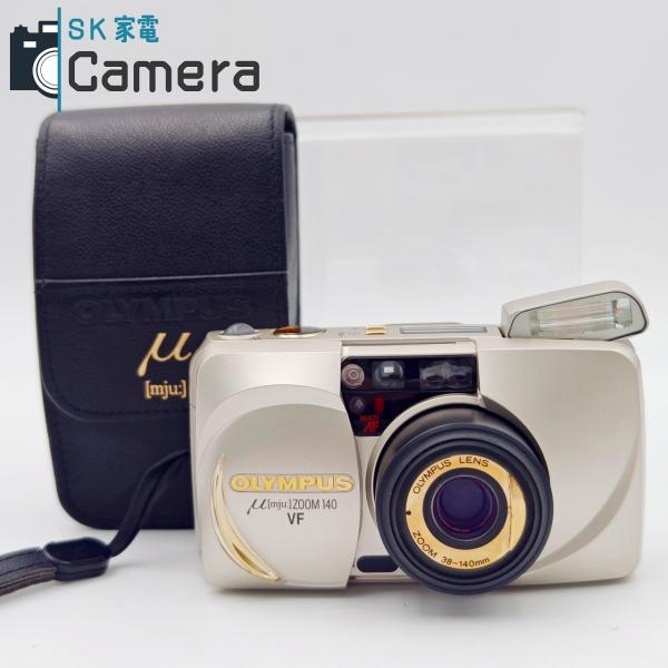 中古】 OLYMPUS μ [mju:] ZOOM 140 VF オリンパス ミュー コンパクト