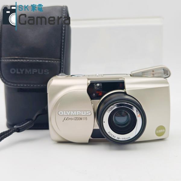 中古】 OLYMPUS μ [mju:] ZOOM 115 オリンパス ミュー コンパクト 