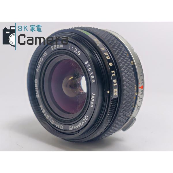 中古】 OLYMPUS OM-SYSTEM ZUIKO AUTO-W 28mm F2.8 オリンパス