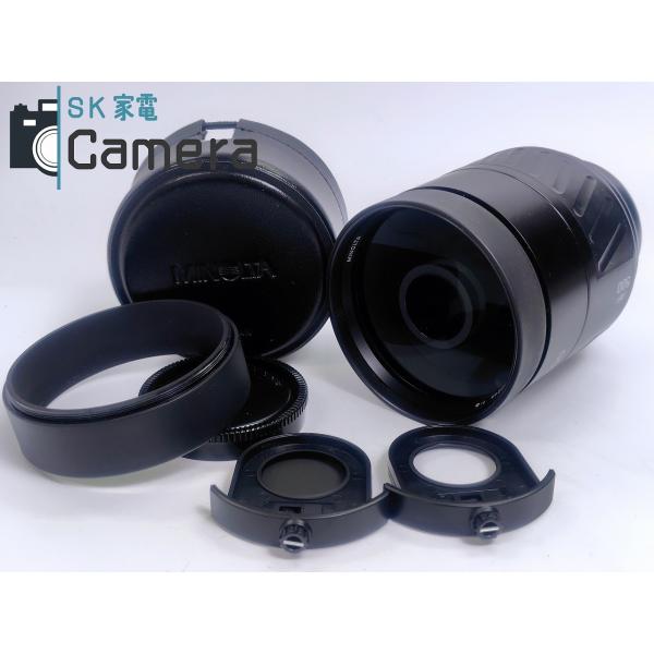 KONICA MINOLTA - 【中古】 MINOLTA AF REFLEX 500ｍｍ F8 ミノルタ 光学良 NORMAL ND4ｘ フィルター付 KONICA MINOLTA - 【中古】 MINOLTA AF REFLEX 500mm F8