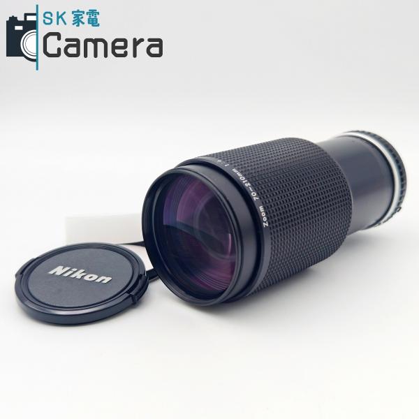 ニコン Nikon Series E ZOOM 70-210mm F4 Ai-S 前後キャップ&レンズフィルター付 ★完動★同梱無料 #am2158 中古】 NIKON LENS SERIES E Zoom 70-210mm F4 Ai-s ニコン キャップ