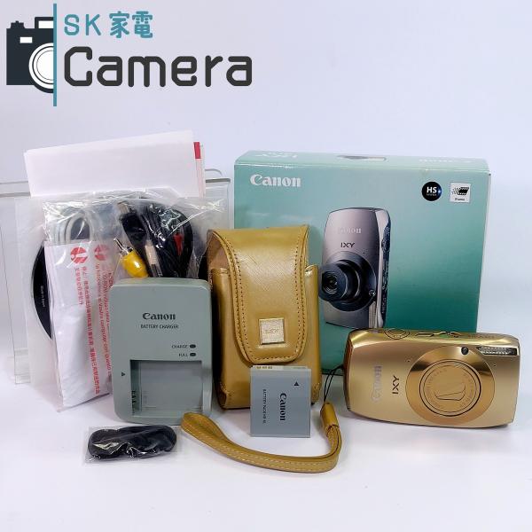 中古】 Canon IXY 31S コンパクトデジタルカメラ PC1584 ゴールド