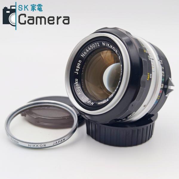 中古】 NIKON NIKKOR-S Auto 50mm F1.4 非Ai ニコン Nippon Kogaku