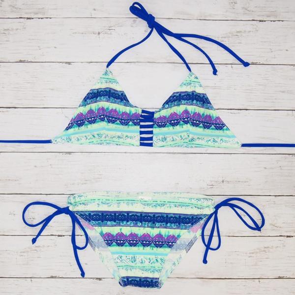 水着 レディース ビキニ 上下セット フロントデザイン 前紐 2点セット プチプラ ブルー ネイビー 体型カバー 流行 カラフル 派手 女性用 販売 Buyee Buyee Japanese Proxy Service Buy From Japan Bot Online