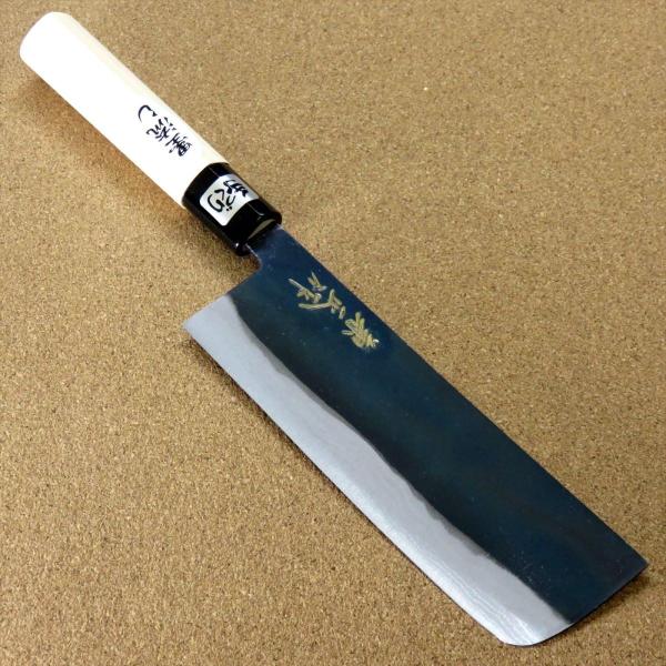 包丁 菜切包丁 16.5cm (165mm) 金銘 兼正作 関の刃物 白鋼 2号 多層鋼