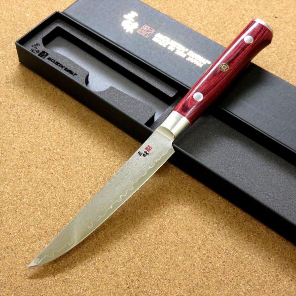 関の刃物 ペティナイフ 110mm 三昧 クラシック ダマスカス 紅蓮 包丁 関の刃物 ペティナイフ 110mm 三昧 クラシック ダマスカス 紅蓮 包丁