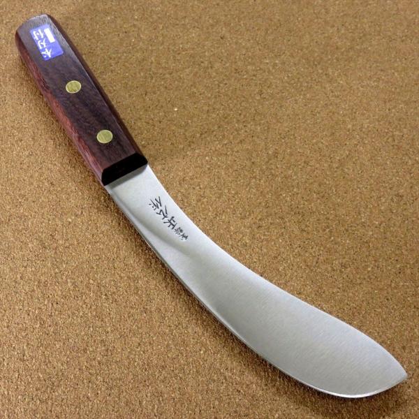 関の刃物 皮はぎ 165mm 正広 ハガネ 肉解体用 狩猟包丁 右利 片刃 プロ sk2excellent_mh-rose-13425