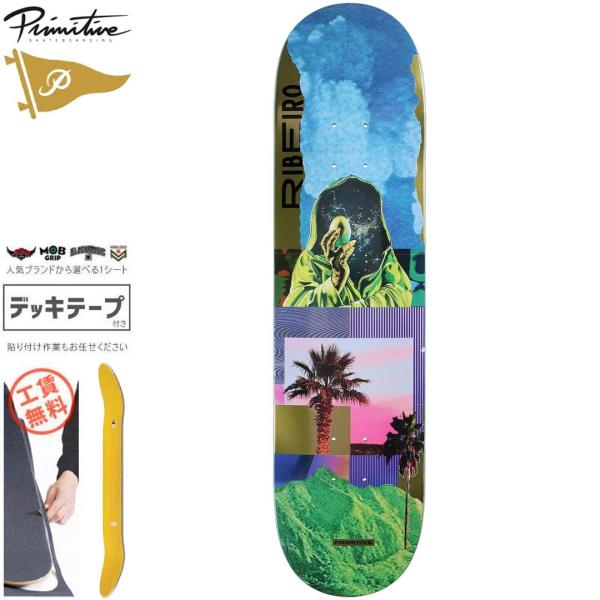 PRIMITIVE プリミティブ スケボー デッキ RIBEIRO MYSTIC DECK