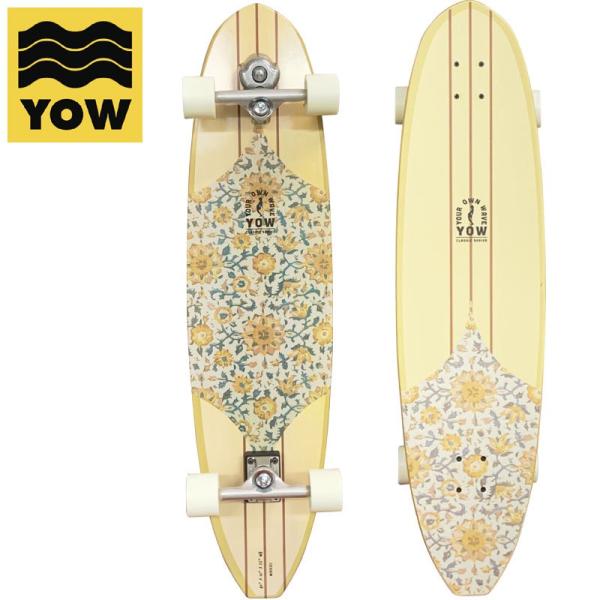 YOW サーフスケート ロングボード コンプリート WAIKIKI 40インチ