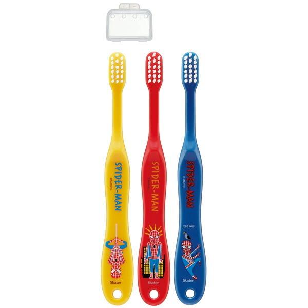 MARVEL（マーベル） スケーター スパイダーマン 歯ブラシ3P 園児用3