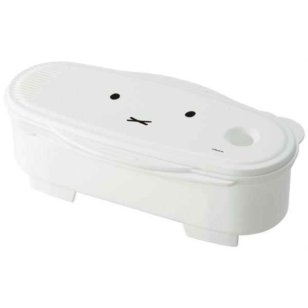 【レンジ調理】ゆでパスタ調理ケース●ミッフィー●//スパゲッティ 茹でる 茹でパスタケース 電子レンジ 調理 料理 食事 電子レンジ調理シリーズ キャラクター Miffy うさこちゃん うさぎ//