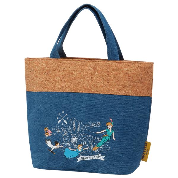 Disney コルク デニム ランチバッグ 保冷 ランチトートバッグ お