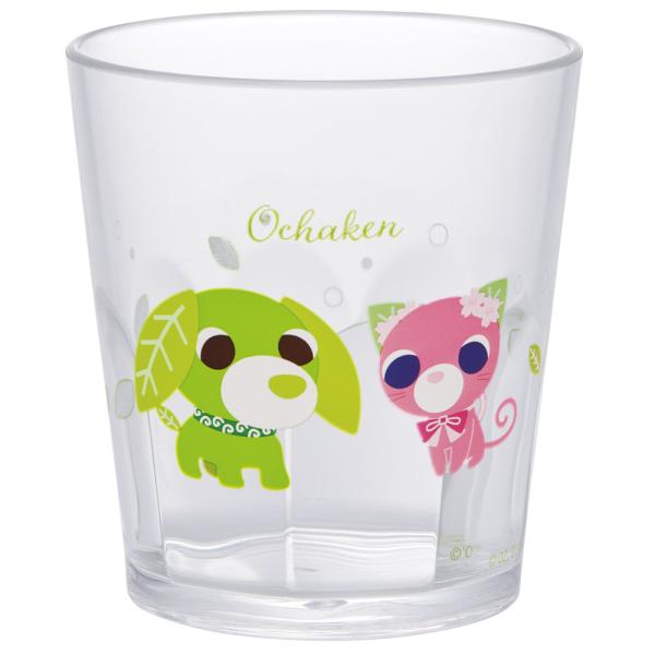 スケーター アクリル コップ 割れにくい 280ml プラスチック 子供 子ども キッズ キャラクター skater KSA4J お茶犬 リョク 緑茶犬 サクラ さくら茶猫 グッズ