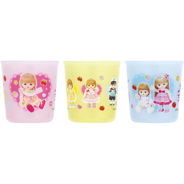 スケーター ベビー コップ 3個 セット 赤ちゃん コップ飲み 練習 小さい プラスチック skater BCUP1AG メルちゃん グッズ めるちゃん