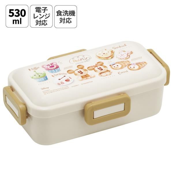 スケーター 弁当箱 530ml 大人 一段 仕切り 食洗機 レンジ 対応 日本製