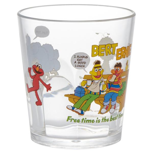 スケーター アクリル コップ 割れにくい 280ml プラスチック 子供 キッズ キャラクター skater KSA4J エルモ クッキーモンスター セサミストリート セサミ