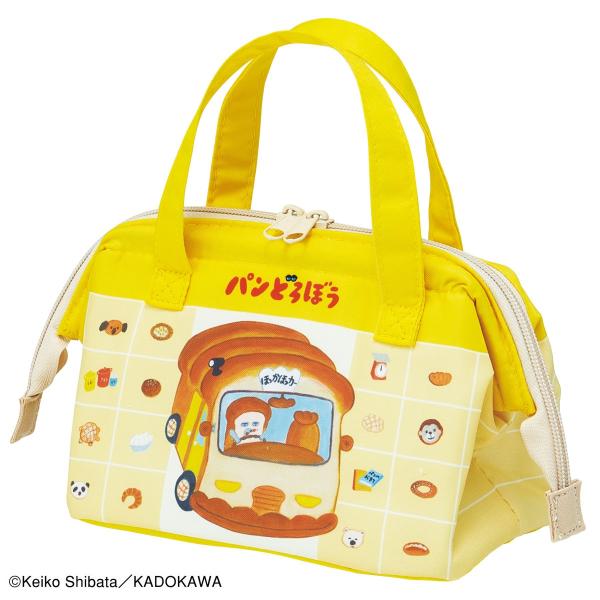 スケーター 保冷 ランチ バッグ がま口 子供弁当箱用 お弁当 かばん 小さめ skater KGA0 パンどろぼう 26年 食ぱん 絵本キャラ 男の子 女の子