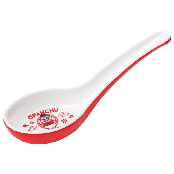 50本　メラミンチャイナレンゲ　ME-1　白　レンゲ　⑴ メラミン製 レンゲ れんげ スプーン 中華 おうち ご飯 食器 かわいい