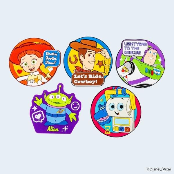 Skater トイ・ストーリー コルクコースター 4枚セット スケーター キャラクター ミステリーボックス ラバーコースター 全6